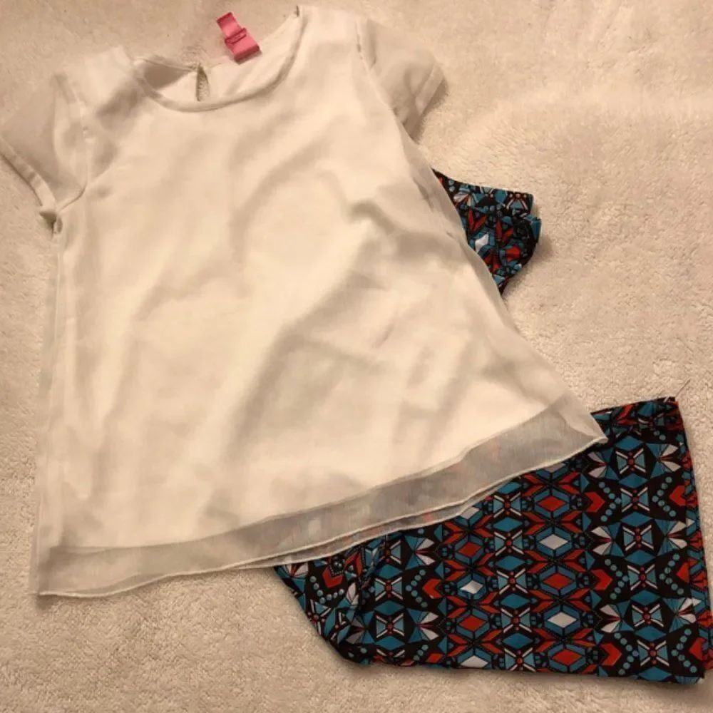 Girls Geometric Outfit 
